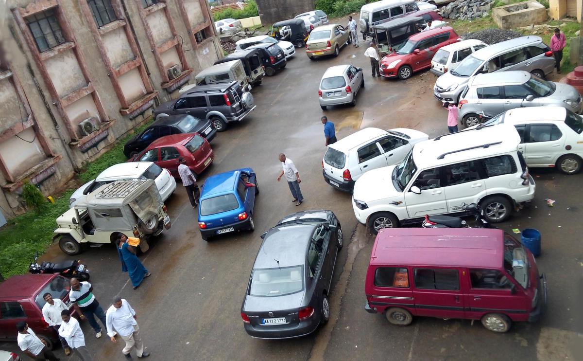 parking jam